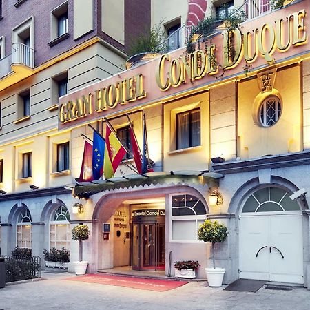 Sercotel Gran Hotel Conde Duque Madryt Zewnętrze zdjęcie